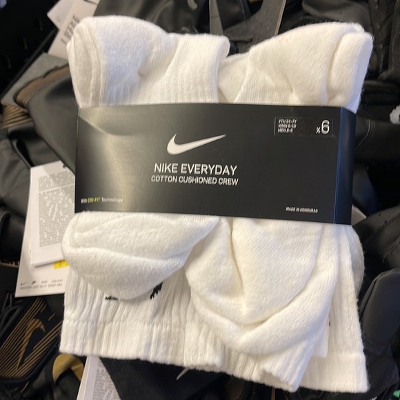 Nike Training Crew Socks (6 Pairs) Nike Everyday Cushioned - Picture 12 of 16